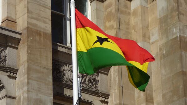Bandera de Ghana - Sputnik Mundo