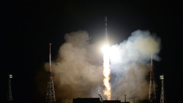 El lanzamiento del cohete Soyuz-2.1A, con carguero Progress MS-09 - Sputnik Mundo