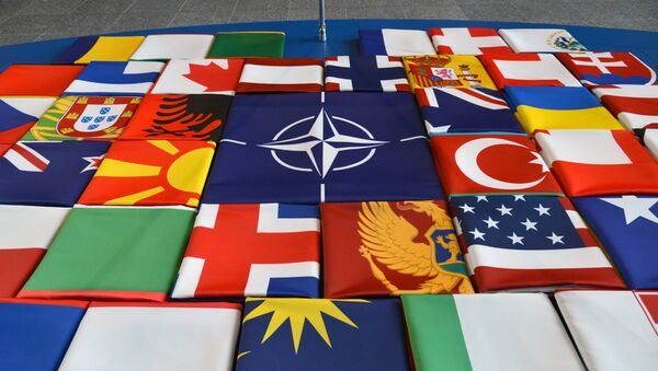 Las banderas de los países de la OTAN - Sputnik Mundo