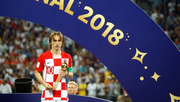 Luka Modric, jugador de fútbol croata - Sputnik Mundo