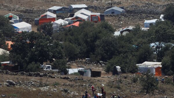 Campo de refugiados en Siria - Sputnik Mundo
