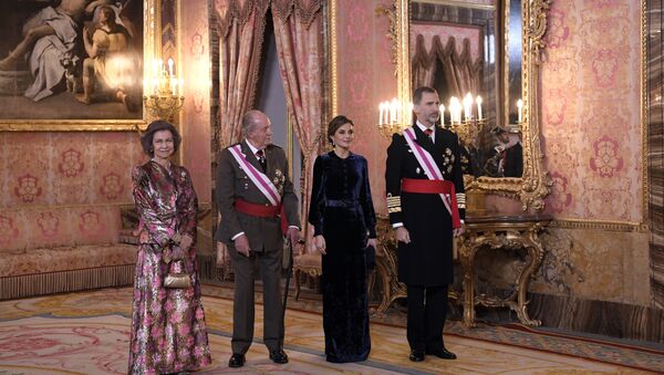 La familia real española - Sputnik Mundo