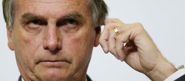 Jair Bolsonaro, deputado federa de Brasil y candidato a las elecciones presidenciales por el Partido Social Laborista. Jair Bolsonaro, deputado federa de Brasil y candidato a las elecciones presidenciales por el Partido Social Laborista. - Sputnik Mundo