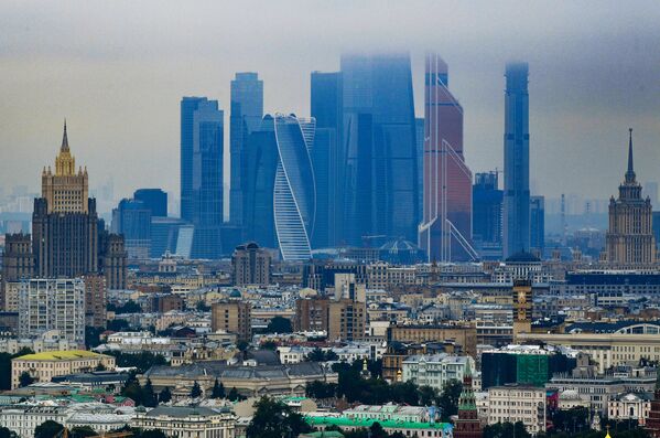 Rascacielos del centro de negocios de Moscú. - Sputnik Mundo