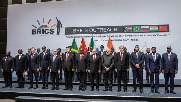 La X cumbre de los BRICS en Sudáfrica - Sputnik Mundo