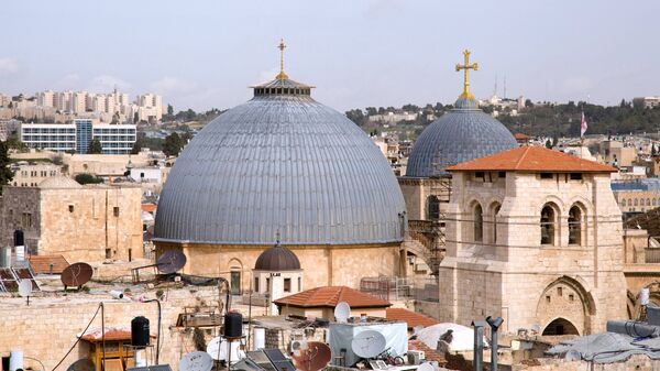 La Iglesia del Santo Sepulcro en Jerusalén - Sputnik Mundo