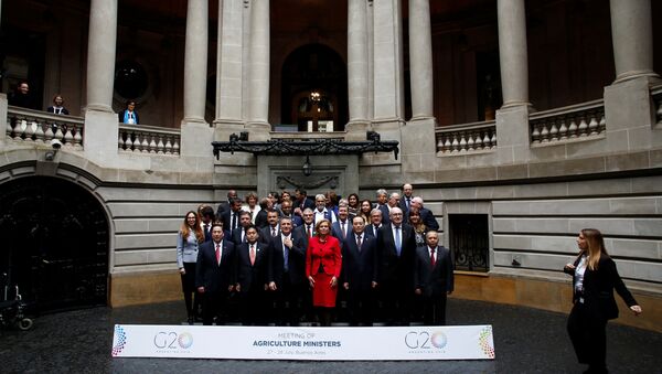 Ministros de Agricultura del G20 - Sputnik Mundo