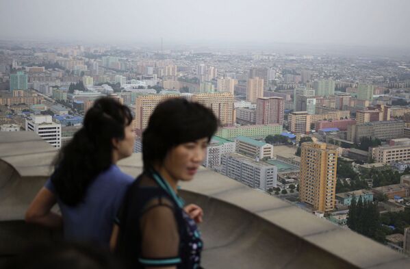 Así es la capital de Corea del Norte un día laborable cualquiera - Sputnik Mundo