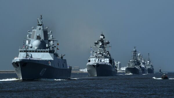 La fragata Almirante Gorshkov - Sputnik Mundo