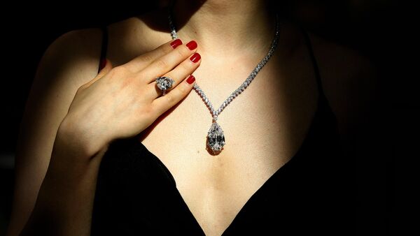Diamante de 38 quilates que pertenecía a Christina Onassis (archivo) - Sputnik Mundo