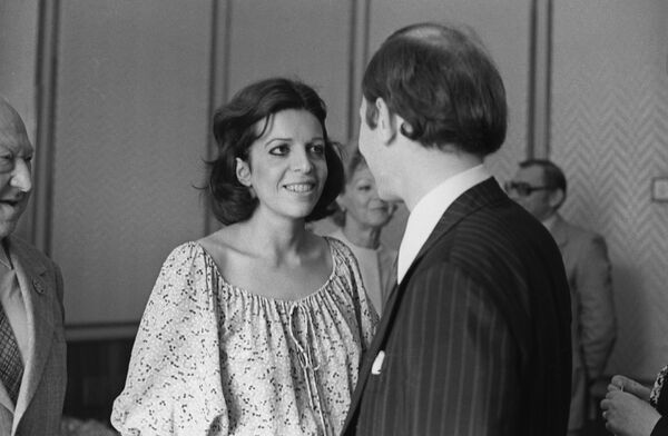 Christina Onassis y Serguéi Káuzov Christina Onassis y Serguéi Káuzov - Sputnik Mundo