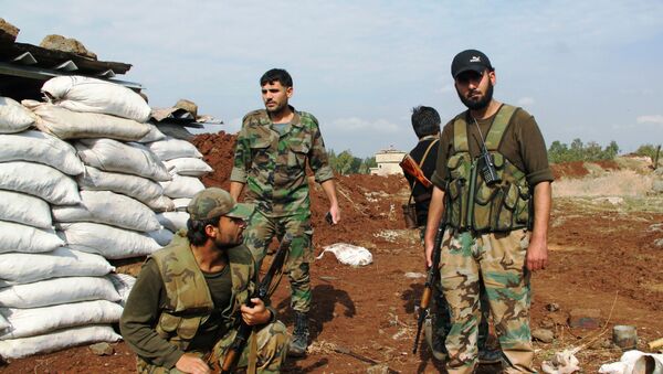 Soldados del Ejército sirio en Daraa - Sputnik Mundo