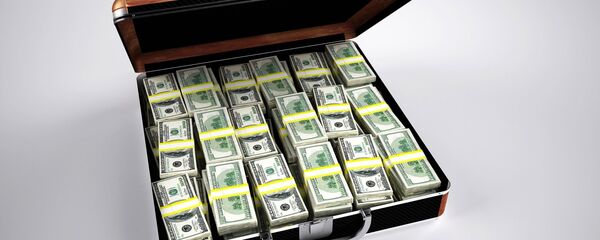 Un maletín con dinero Un maletín con dinero - Sputnik Mundo