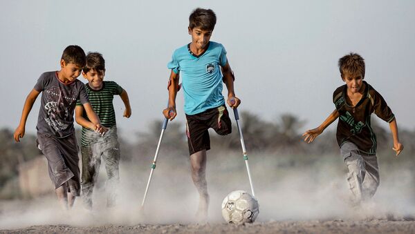 'Deseo de vivir', la imagen del fotógrafo iraquí Taisir Mahdi - Sputnik Mundo