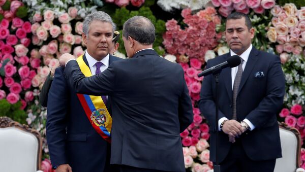Iván Duque, el presidente electo de Colombia - Sputnik Mundo