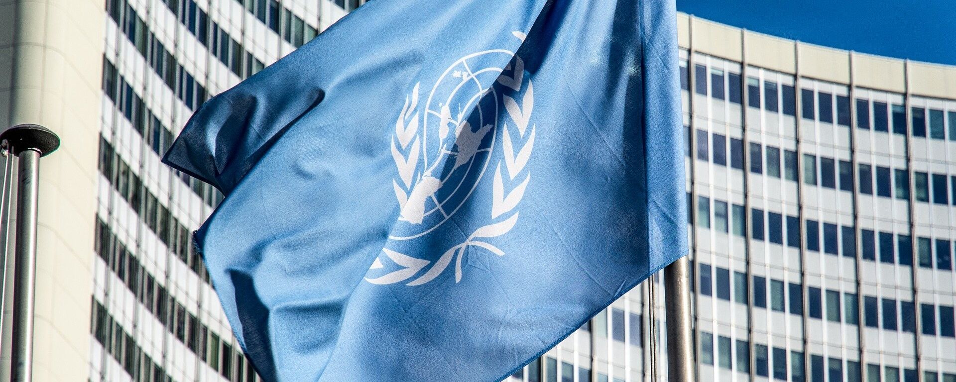 La bandera de la ONU - Sputnik Mundo, 1920, 12.11.2021
