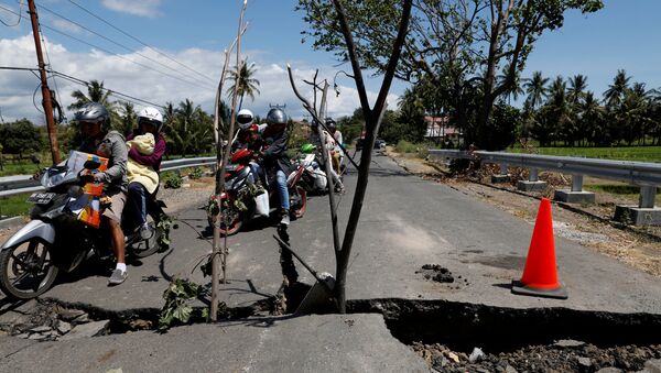 Terremoto en Lombok, Indonesia - Sputnik Mundo