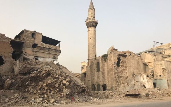 Los minaretes de las mezquitas punto estratégico para francotiradores, Siria - Sputnik Mundo