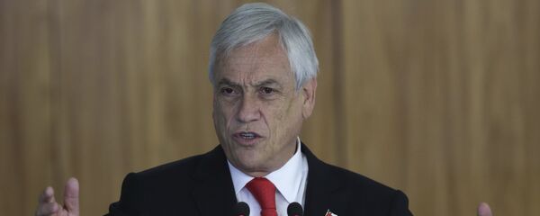 Sebastián Piñera, el presidente de Chile Sebastián Piñera, el presidente de Chile - Sputnik Mundo