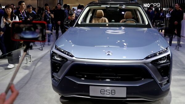 El NIO ES8, el nuevo vehículo eléctrico chino - Sputnik Mundo