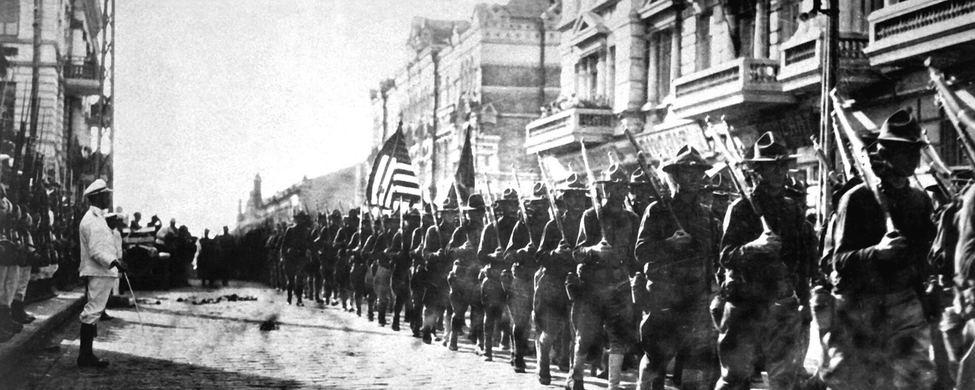 Tropas estadounidenses en Vladivostok - Sputnik Mundo, 1920, 15.08.2018