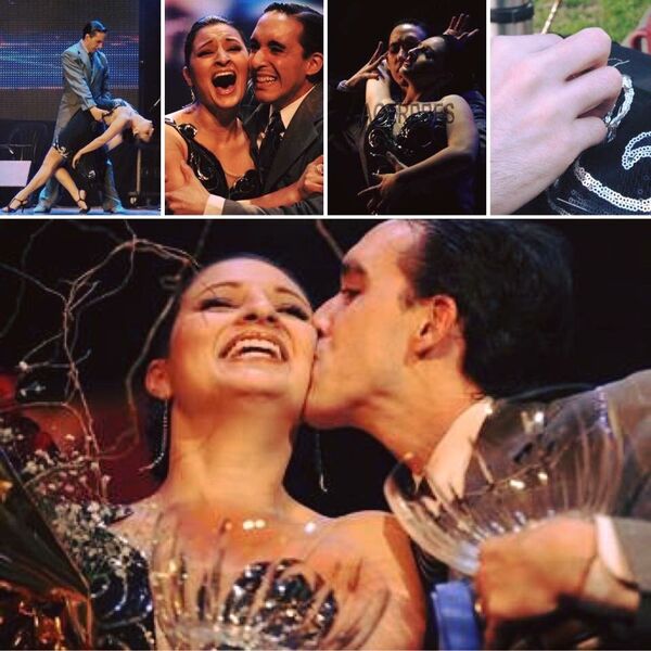 Betsabet Flores y Jonathan Spittel, ganadores de la categoría tango escenario en 2009 Betsabet Flores y Jonathan Spittel, ganadores de la categoría tango escenario en 2009 - Sputnik Mundo
