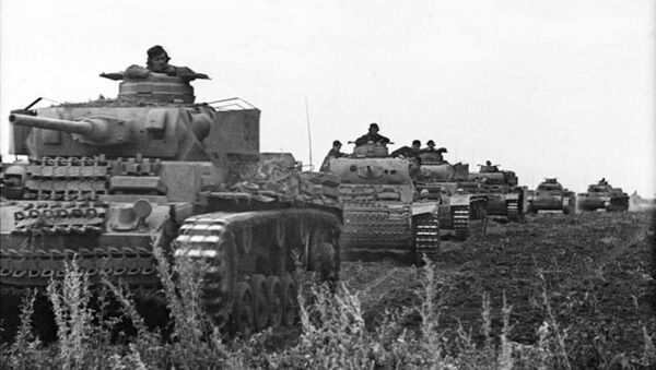 Tanques Panzer alemanes durante la Segunda Guerra Mundial (archivo) - Sputnik Mundo