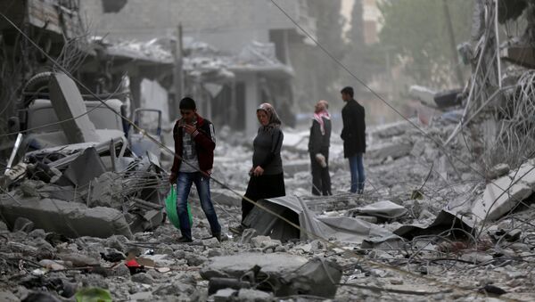 Situación en Siria, foto de archivo - Sputnik Mundo
