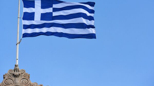 Bandera de Grecia - Sputnik Mundo