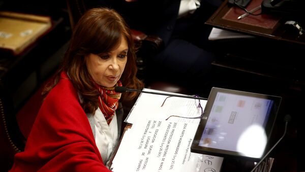 Cristina Fernández de Kirchner expresidenta de Argentina - Sputnik Mundo