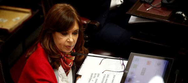 Cristina Fernández de Kirchner expresidenta de Argentina Cristina Fernández de Kirchner expresidenta de Argentina - Sputnik Mundo