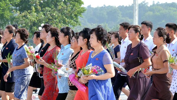 Los ciudadanos coreanos (imagen referencial) - Sputnik Mundo