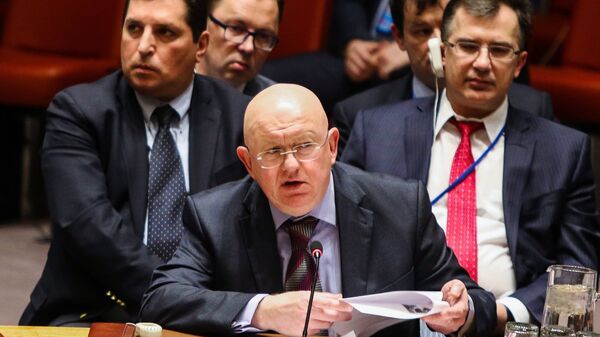 Vasili Nebenzia, embajador ruso ante la ONU  - Sputnik Mundo