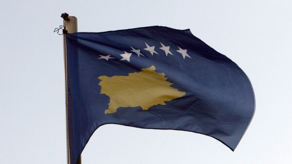 La bandera de Kosovo (imagen referencial) - Sputnik Mundo
