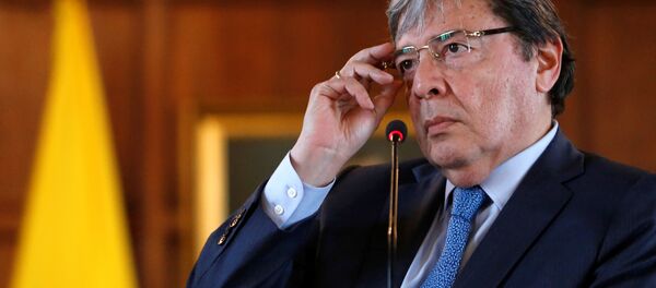 Carlos Holmes Trujillo, el canciller de Colombia Carlos Holmes Trujillo, el canciller de Colombia - Sputnik Mundo