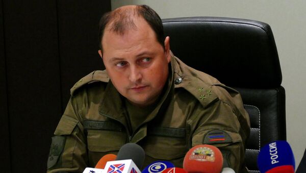 Dmitri Trapéznikov, líder interino de la autoproclamada República Popular de Donetsk (RPD) - Sputnik Mundo
