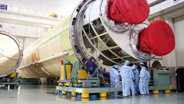 El cohete H-2B en Japón - Sputnik Mundo
