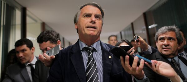 Jair Bolsonaro, candidato a la Presidencia de Brasil Jair Bolsonaro, candidato a la Presidencia de Brasil - Sputnik Mundo