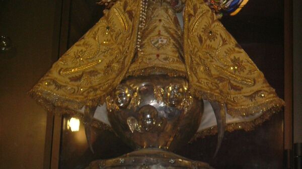 La Virgen de la Caridad del Cobre, en el Santuario de El Cobre. Patrona de Cuba. - Sputnik Mundo