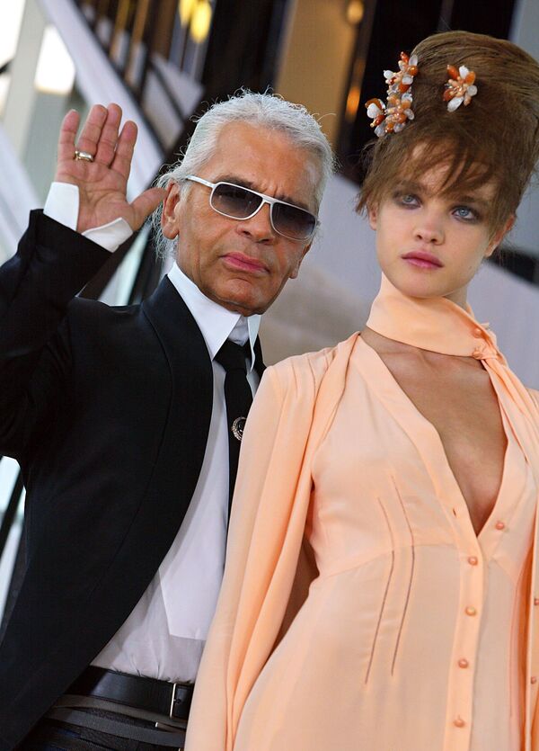 Elegancia y excentricidad: Karl Lagerfeld y sus musas - Sputnik Mundo