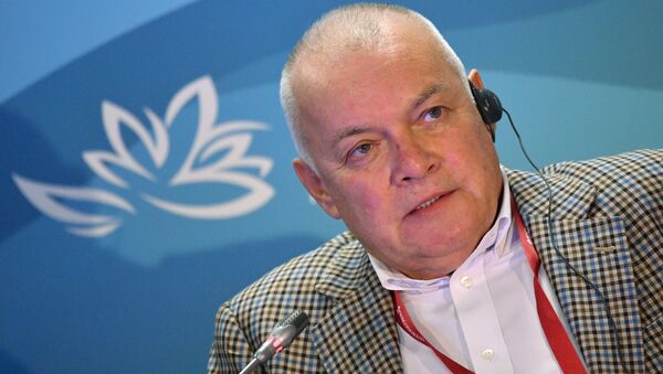 Dmitri Kiseliov, director general del grupo mediático Rossiya Segodnya - Sputnik Mundo