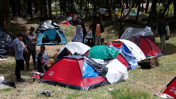 Migrantes venezolanos en Colombia - Sputnik Mundo