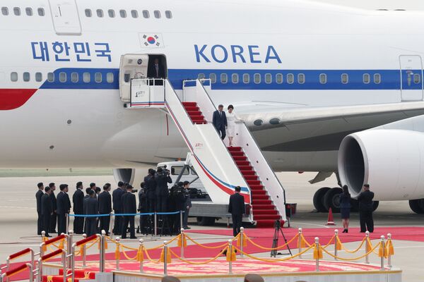 La histórica visita del presidente de Corea del Sur a Pyongyang La histórica visita del presidente de Corea del Sur a Pyongyang - Sputnik Mundo