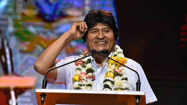 Presidente de Bolivia, Evo Morales - Sputnik Mundo