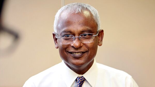 Ibrahim Mohamed Solih, ganador de las elecciones presidenciales en Maldivas - Sputnik Mundo