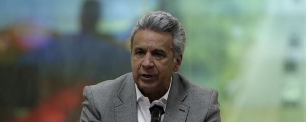 Lenín Moreno, presidente de Ecuador Lenín Moreno, presidente de Ecuador - Sputnik Mundo
