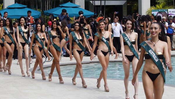 Miss Tierra 2018: las aspirantes al título irradian belleza - Sputnik Mundo