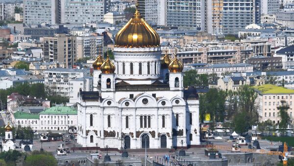 La catedral de Cristo Salvador (Redentor) de Moscú - Sputnik Mundo
