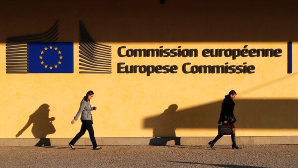 La sede de la Comisión Europea en Bruselas, Bélgica - Sputnik Mundo