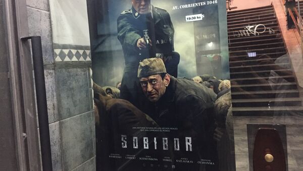 Afiche de Sobibor, película elegida para representar a Rusia en los premios Óscar - Sputnik Mundo